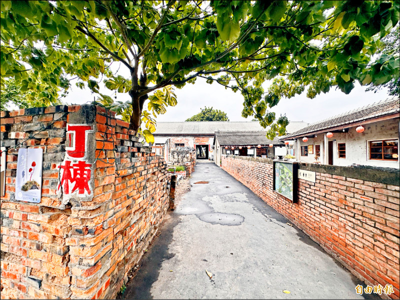 虎尾建國一村丁棟兵舍建築保存最完整。(記者李文德攝) 虎尾建國一村丁棟兵舍建築保存最完整。(記者李文德攝)