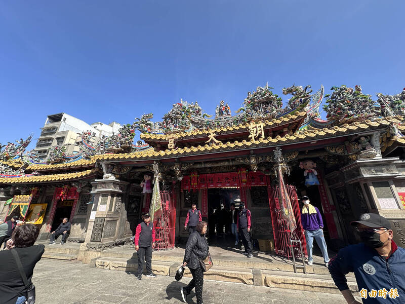 北港朝天宮。(記者李文德攝) 北港朝天宮。(記者李文德攝)