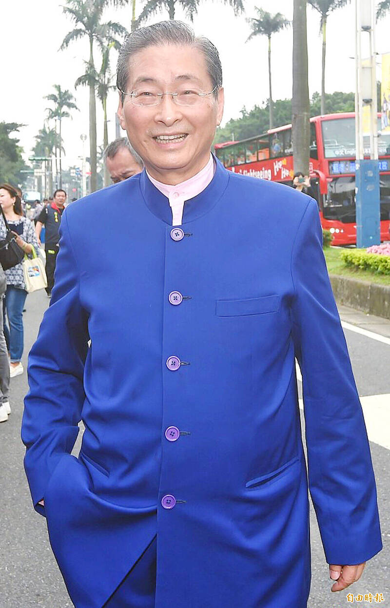Chinese Unification Promotion Party founder Chang An-lo is pictured in an undated photograph.
Photo: Wang Ting-chuan, Taipei Times
Chinese Unification Promotion Party founder Chang An-lo is pictured in an undated photograph.
Photo: Wang Ting-chuan, Taipei Times