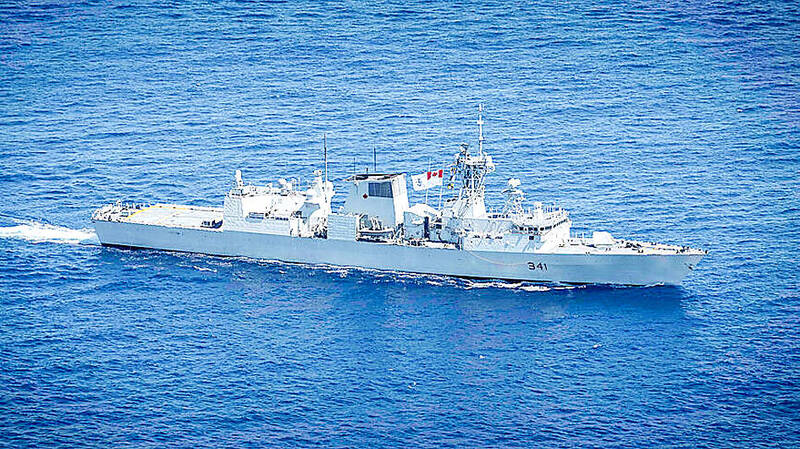 
Royal Canadian Navy Halifax-class frigate the HMCS Ottawa is pictured in an undated photograph.
Photo from the HMCS Ottawa’s Facebook page