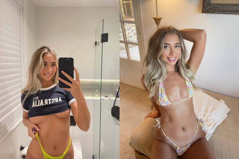 英國AV女優莉莉‧菲利普斯近日因假裝懷孕引發爭議，其公關團隊最終承認此舉是為了宣傳新作品。（圖擷取自Instagram／lilyphillip_s）


