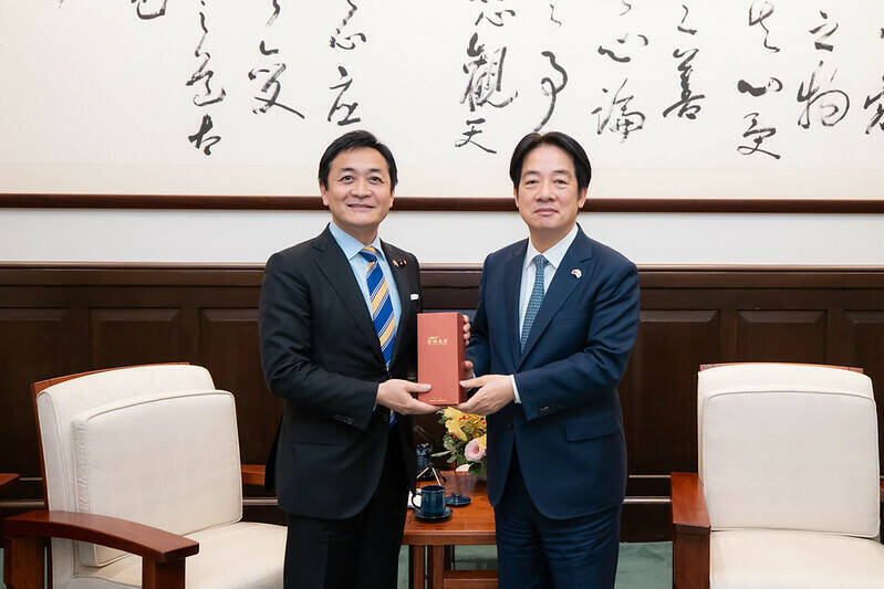 接見日本在野黨魁 賴清德：盼台日美攜手鞏固印太和平 - 政治 - 自由時報電子報