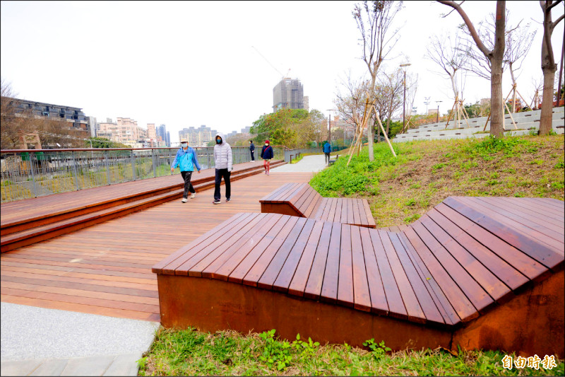 竹市天公壇公園啟用 串聯客雅溪步道 - 生活 - 自由時報電子報