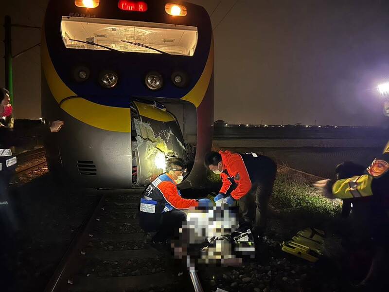 台南男子深夜闖平交道遭撞當場死亡 - 社會 - 自由時報電子報