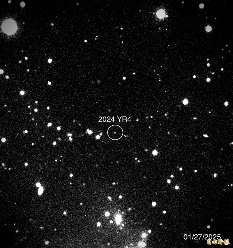 好險！NASA：小行星「2024 YR4」撞地球機率降至0.004％ - 國際 - 自由時報電子報