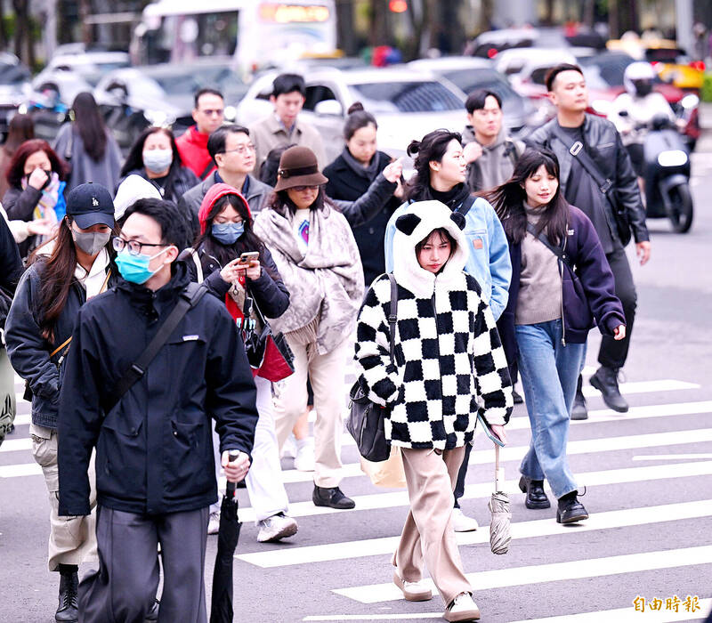 《TAIPEI TIMES》 This winter second-coldest on record: CWA - 焦點 - 自由時報電子報