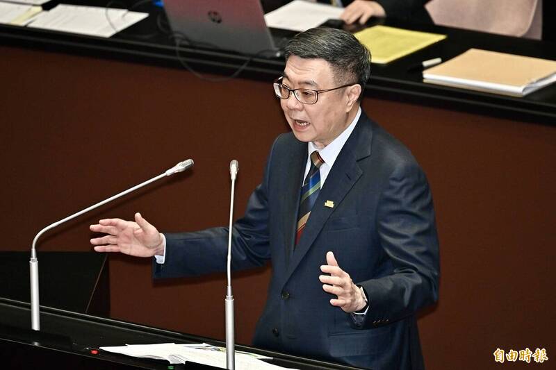 吳思瑤喊史上最難為行政院長 卓榮泰自虧：最「覆議」院長 - 政治 - 自由時報電子報