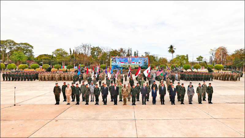 美軍透過官方臉書證實，台灣國軍在內的200名跨國軍人25日出席2025年度第44屆「金色眼鏡蛇軍演」。（取自Exercise Cobra Gold）