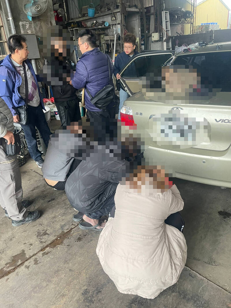 破獲連續竊盜集團 田中警埋伏資源回收場逮4嫌 - 社會 - 自由時報電子報