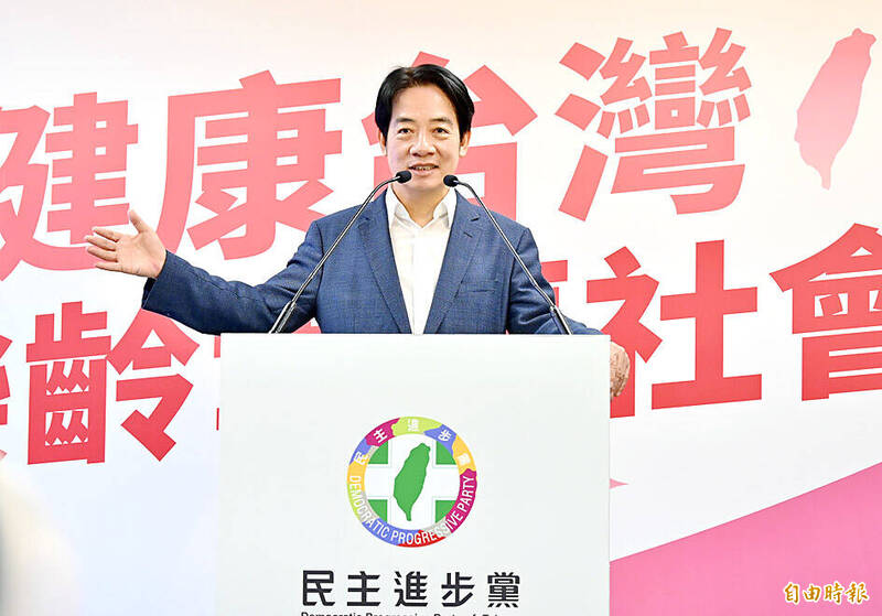 《TAIPEI TIMES》 Lai vows to reduce ‘three high’ deaths by 33 percent - 焦點 - 自由時報電子報
