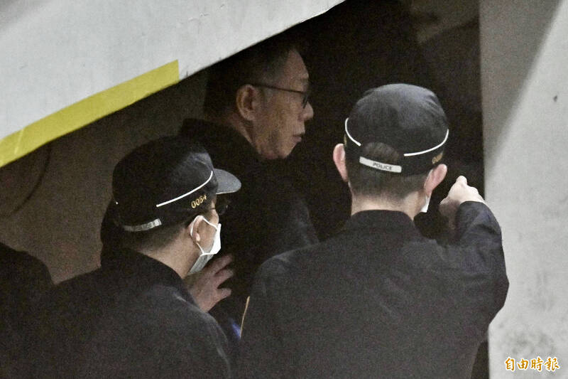 柯文哲解除禁見至3/10 陳佩琪感謝法官體諒 - 政治 - 自由時報電子報