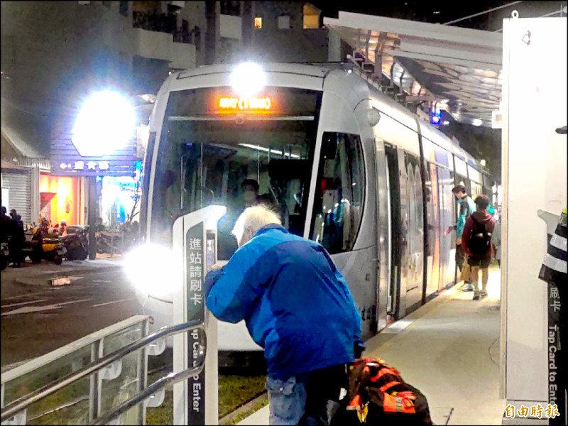 高雄輕軌1月補票率0.26％ 創成圓後新低 - 生活 - 自由時報電子報