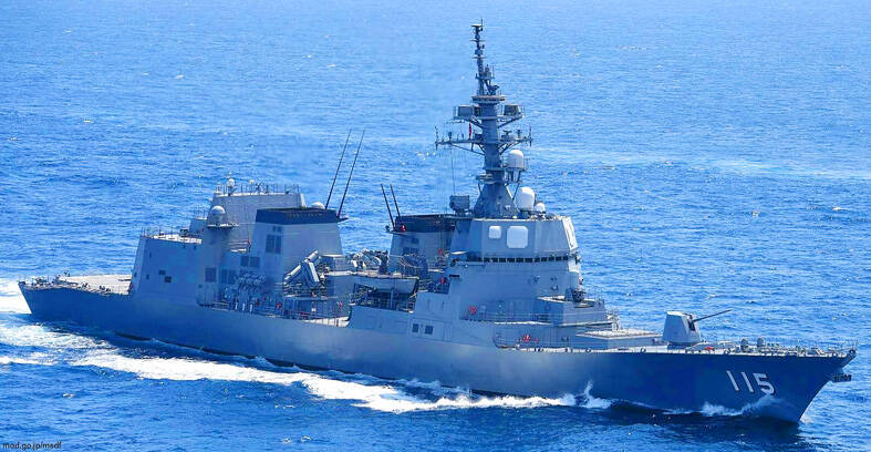 《TAIPEI TIMES》Japanese ship makes first solo trip through the Strait - 焦點 - 自由時報電子報
