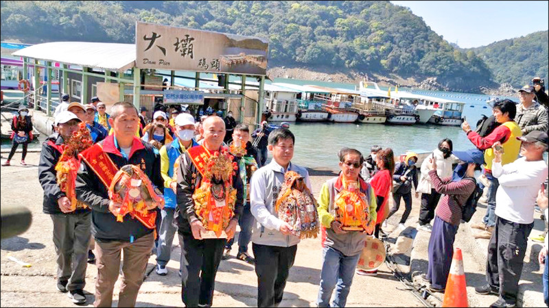 石門水庫媽祖今水上遶境 40艘船與神同行 - 生活 - 自由時報電子報