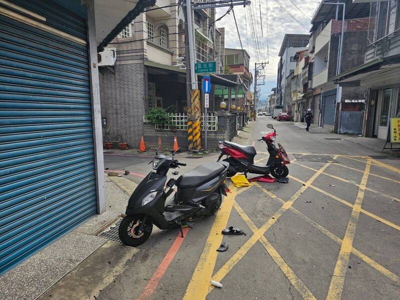 男子騎機車轉彎未打方向燈見警心虛 加速逃竄撞翻女騎士 - 社會 - 自由時報電子報
