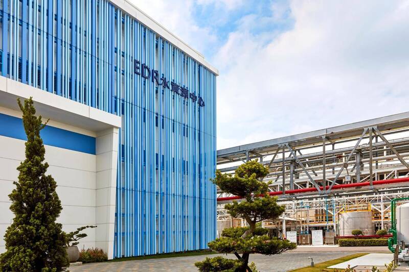 耗資9.81億興建仁德再生水廠完工  開始送水至奇美實業 - 生活 - 自由時報電子報