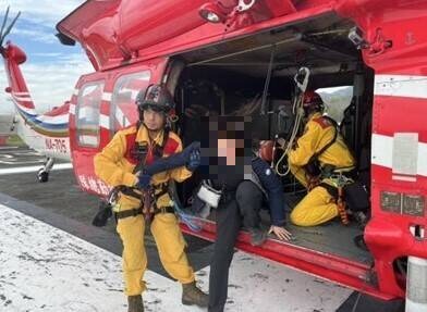 女山友攀登可樂可樂安山右腳趾受傷 空勤直升機救援 - 社會 - 自由時報電子報