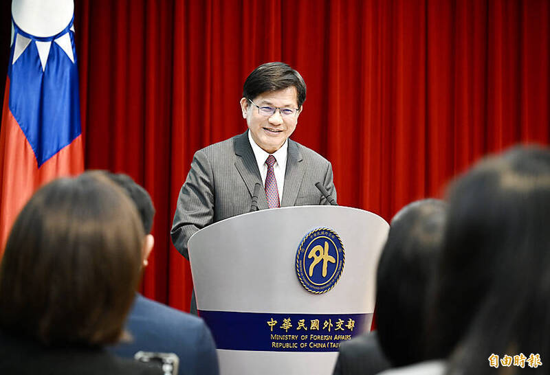 《TAIPEI TIMES》US’ China policy offers opportunities: minister - 焦點 - 自由時報電子報