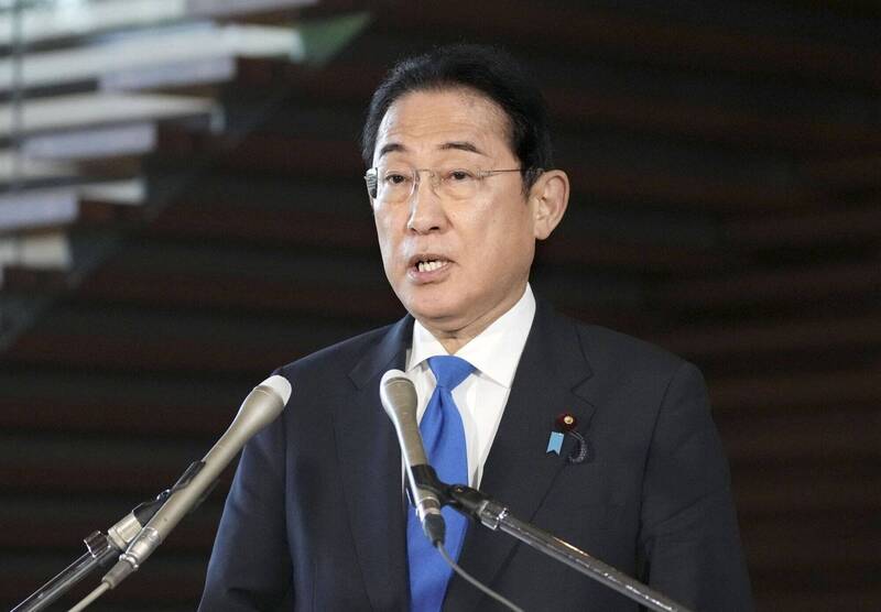 扯！日本太陽能公司 私自拿岸田文雄照片打廣告 - 國際 - 自由時報電子報