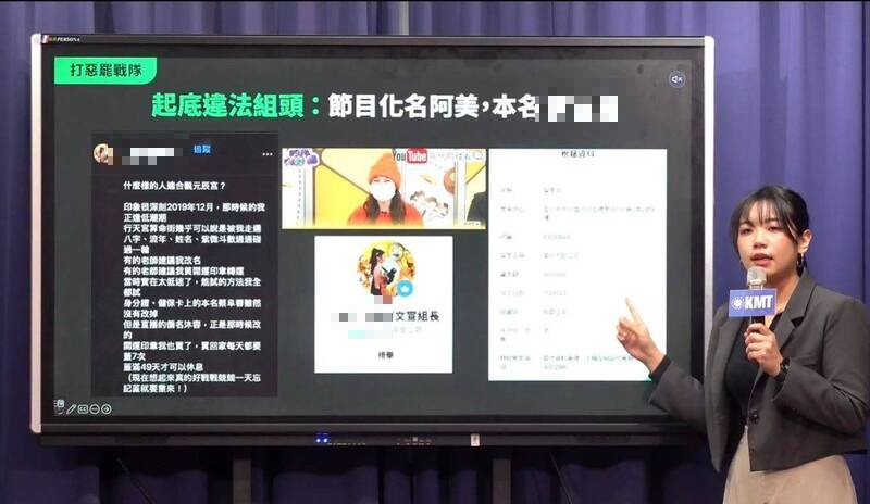 指控違法募款 國民黨揭露罷免王鴻薇團體幹部身分 - 政治 - 自由時報電子報