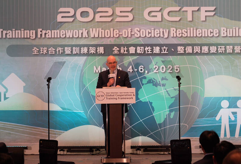GCTF全社會韌性研習營揭幕 谷立言：台灣面臨的挑戰也是全世界的挑戰 - 政治 - 自由時報電子報