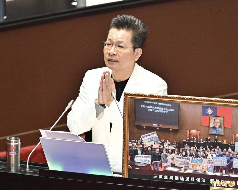 綠委提案廢壯促法 立法院會今通過付委審查 - 政治 - 自由時報電子報