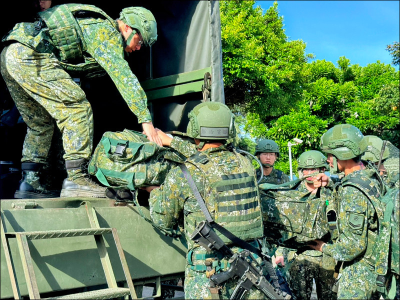 今年度「漢光四十一號」演習，將首次進行旅級單位動員和時效驗證。（資料照）
