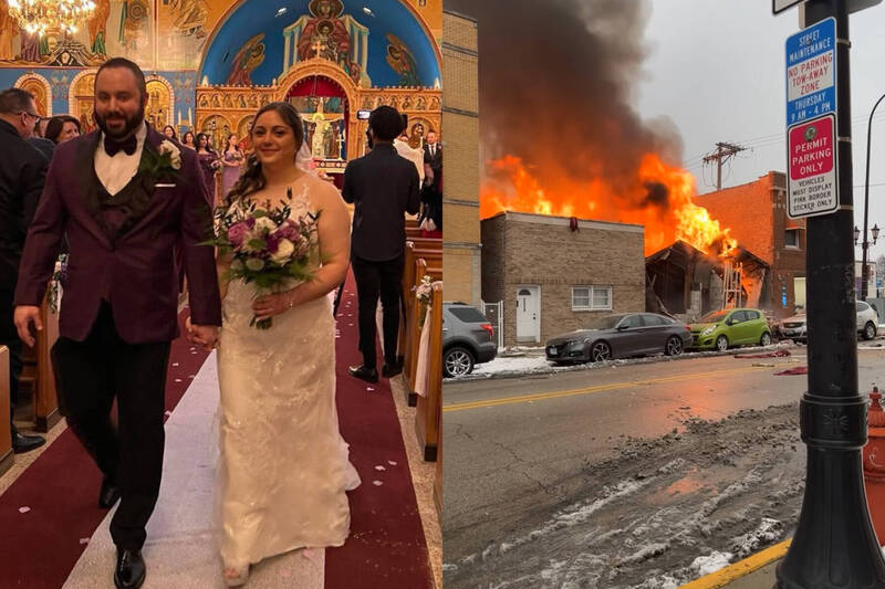 新娘剛說完「我願意」住家就爆炸！婚禮賓客離奇命喪火窟 - 國際 - 自由時報電子報