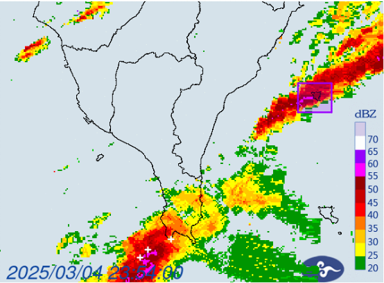 雨彈夜襲炸全台！只有金馬除外 大雷雨轟綠島 - 生活 - 自由時報電子報