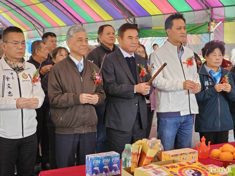 明德水庫環湖步道第一期開工 鍾東錦盼客委會持續協助 - 生活 - 自由時報電子報