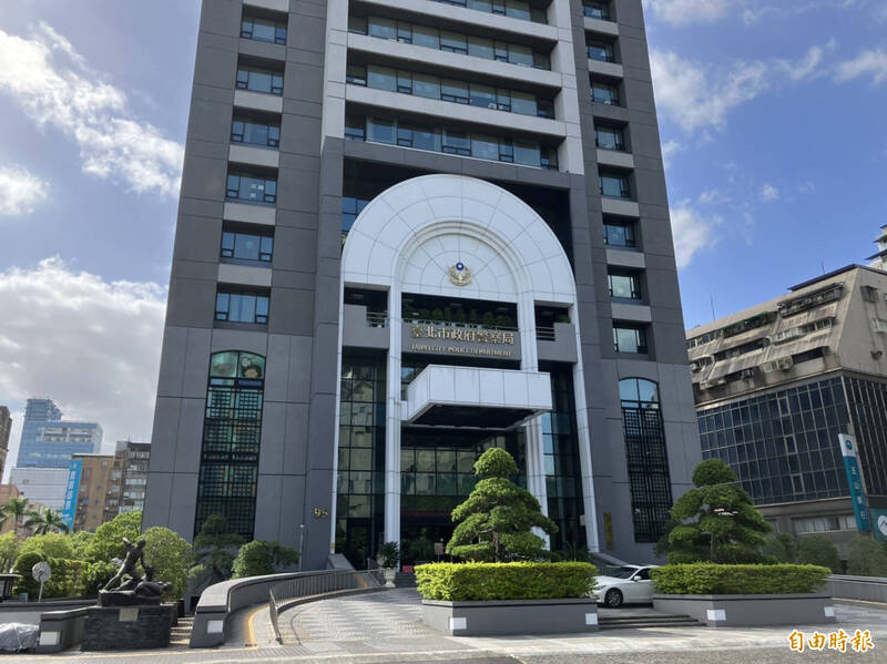 台北市警局將劉姓隊長改派警務正。(記者王冠仁攝) 台北市警局將劉姓隊長改派警務正。(記者王冠仁攝)