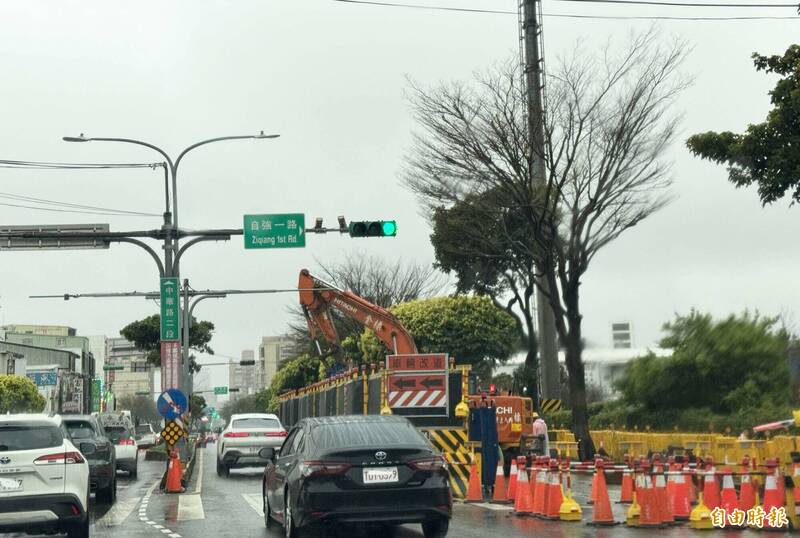 桃園台1線中華路2段塞爆原因曝 交通局限3日改善 - 生活 - 自由時報電子報