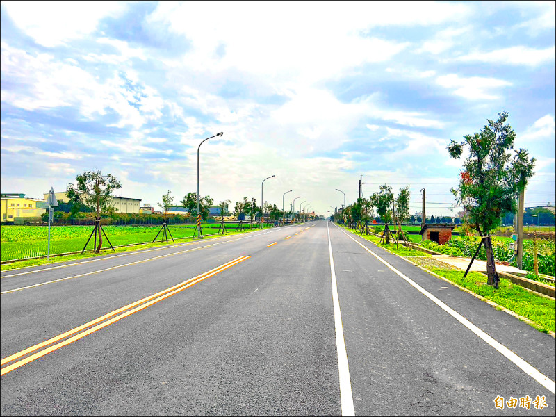 拓寬通往雲科要道 縣154乙線通車 - 生活 - 自由時報電子報
