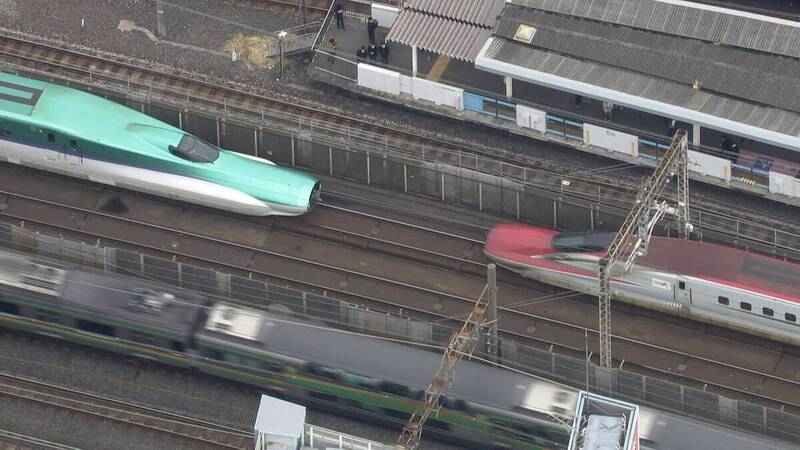 日本新幹線行駛間「車廂突脫鉤分離」 約650乘客滯留無傷亡 - 國際 - 自由時報電子報