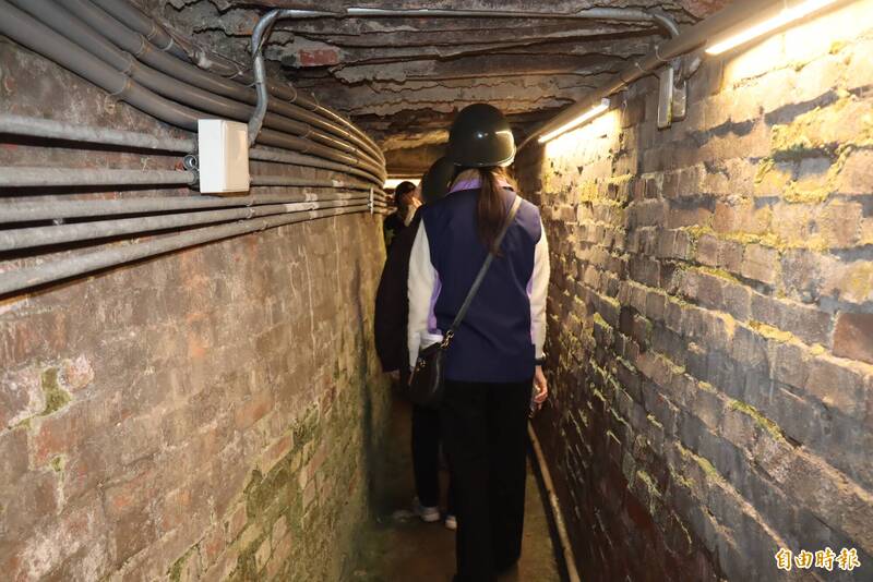 三重空軍一村改造日治時代地下彈藥庫 變身時光隧道 - 生活 - 自由時報電子報