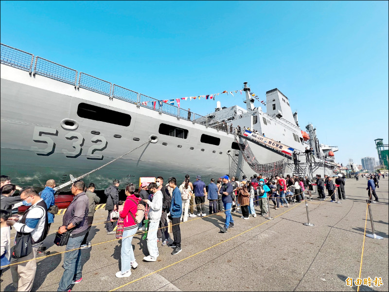 敦睦3艦安平港開放參觀 只到今日 - 生活 - 自由時報電子報