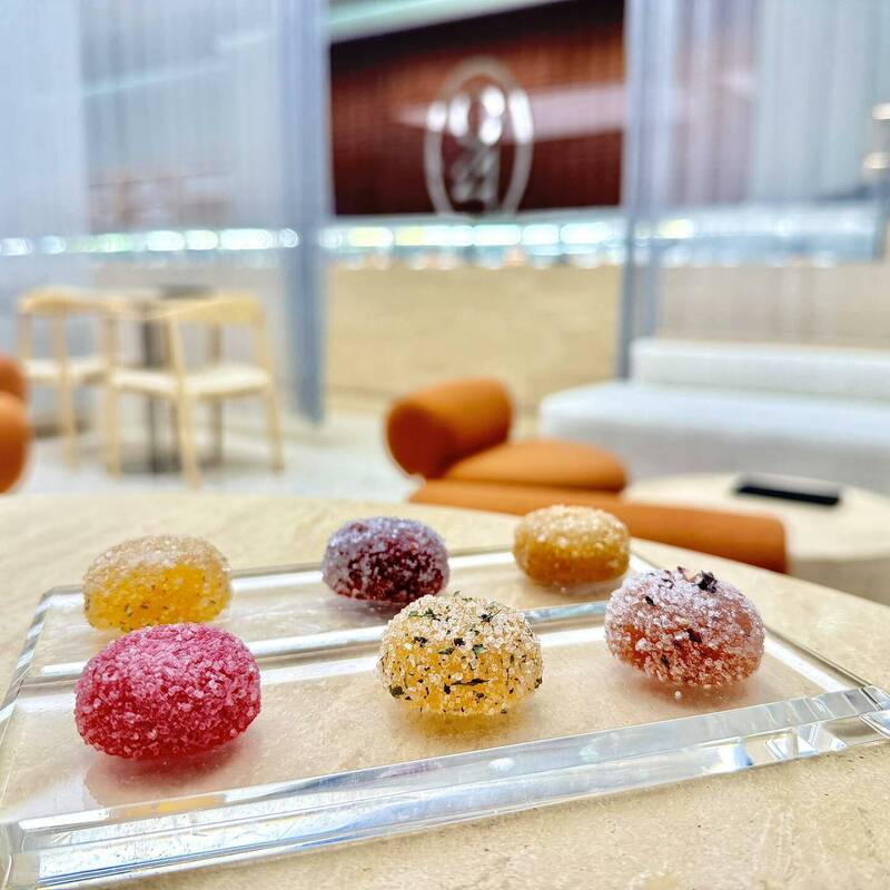 「94 Cafe」的法式軟糖。(圖取自94 Cafe複合式咖啡館臉書) 「94 Cafe」的法式軟糖。(圖取自94 Cafe複合式咖啡館臉書)
