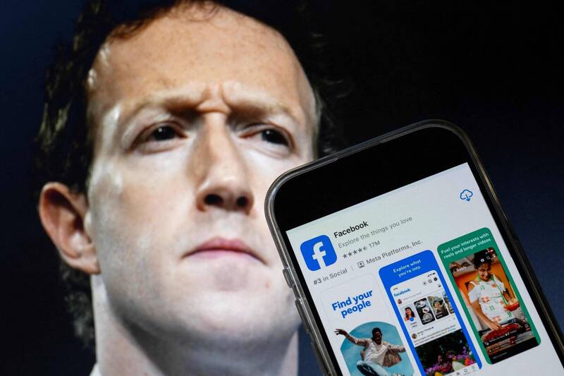 臉書創辦人札克柏格(Mark Zuckerberg)。(法新社) 臉書創辦人札克柏格(Mark Zuckerberg)。(法新社)