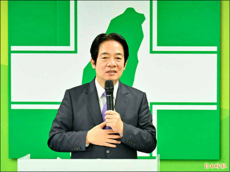兼任民進黨主席的總統賴清德。(資料照) 兼任民進黨主席的總統賴清德。(資料照)