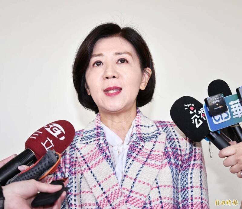 國民黨立委王育敏。(資料照) 國民黨立委王育敏。(資料照)