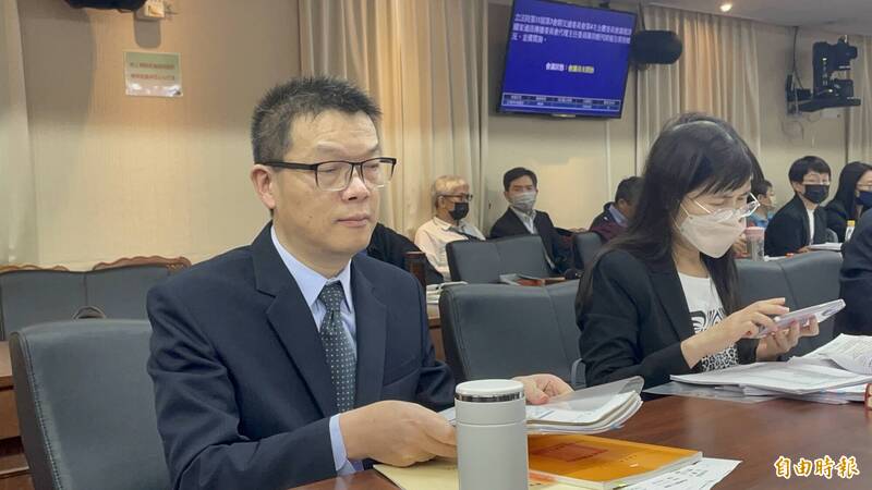 陳崇樹說,NCC水電費告罄的情況下,服務民眾所需的資訊系統也將全面停擺。(記者林志怡攝) 陳崇樹說,NCC水電費告罄的情況下,服務民眾所需的資訊系統也將全面停擺。(記者林志怡攝)