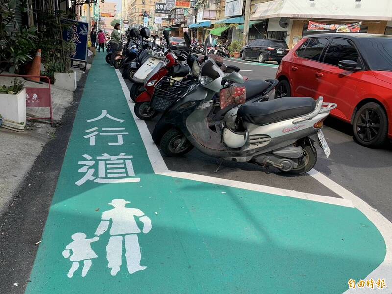 大甲媽11日回鑾進入彰化市大埔路時，大埔路將全線封閉，禁止停車。（記者湯世名攝）