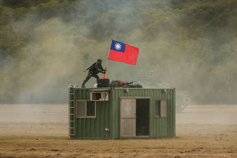 瓦斯瓦尼指出，中國正從台灣內部削弱的台灣力量，台灣若不更緊急應對，恐讓中國有機可乘。（歐新社）