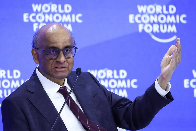 現任新加坡總統尚達曼(Shanmugaratnam Tharman)。(資料照,路透) 現任新加坡總統尚達曼(Shanmugaratnam Tharman)。(資料照,路透)