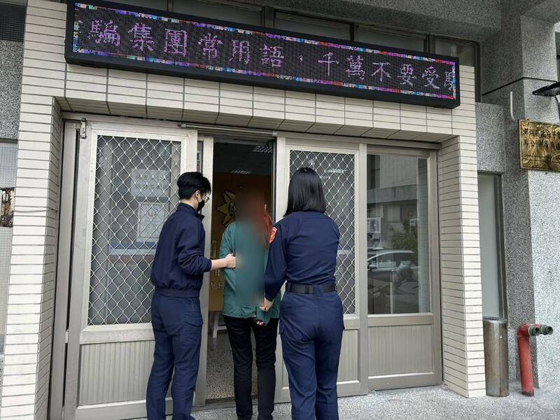 馬公警分局光明派出所已逮捕女竊嫌。（馬公警分局提供）