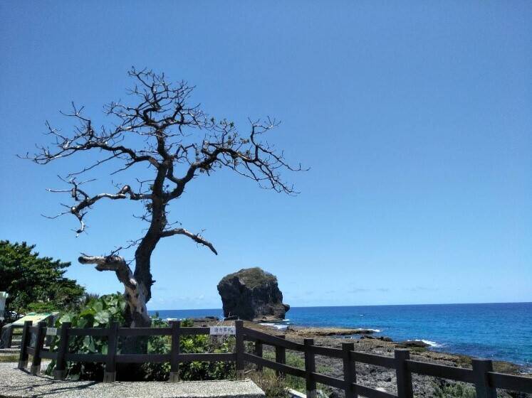 船帆石。(屏東旅行社提供) 船帆石。(屏東旅行社提供)
