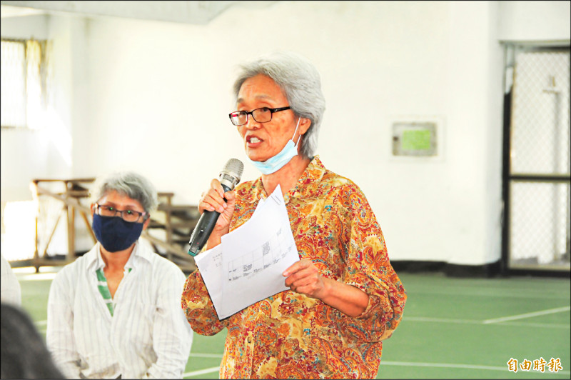葉霸第二 花中退休老師廖美菊公開挺罷免