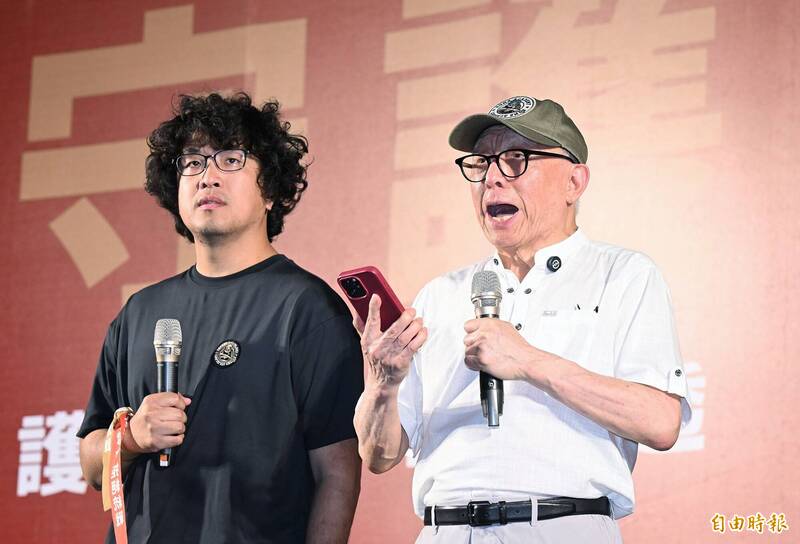 聯電創辦人曹興誠宣講。(記者廖振輝攝) 聯電創辦人曹興誠宣講。(記者廖振輝攝)