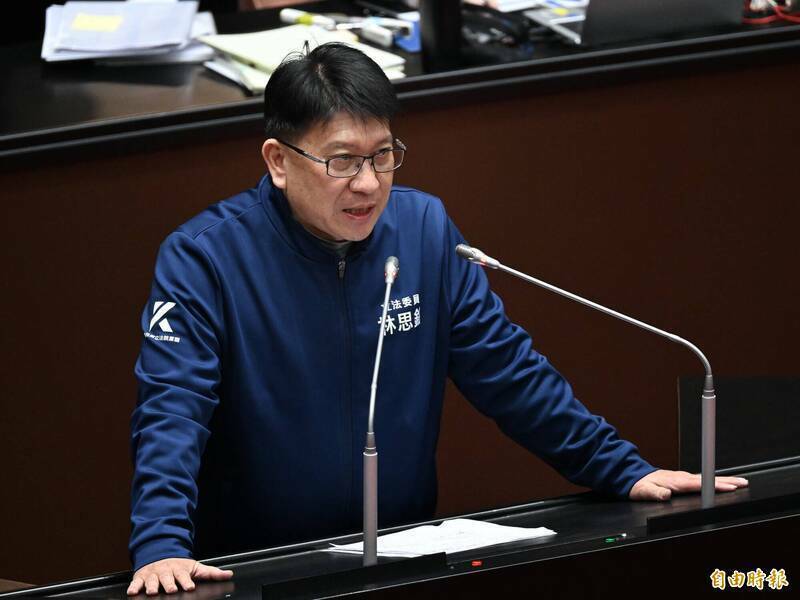 國民黨立委林思銘。(資料照) 國民黨立委林思銘。(資料照)