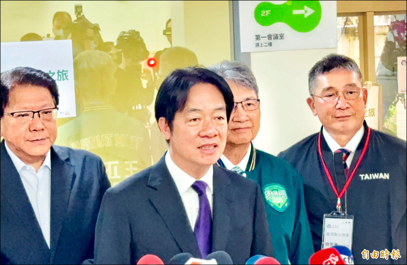藍白426凱道集會 賴：戰獨裁 應去天安門